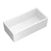 Shaws 39" Shaker Double Bowl Apron Front Fireclay Kitchen Sink