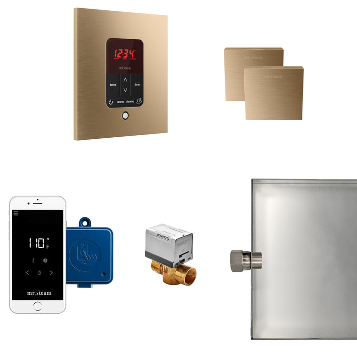 Mr. Steam MSBUTLERXSQ-BB MS Butler® Max Square in Brushed Bronze