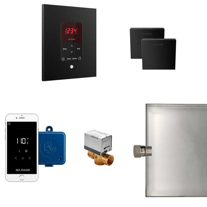 Mr. Steam MSBUTLERXSQ-MB MS Butler® Max Square in Matte Black