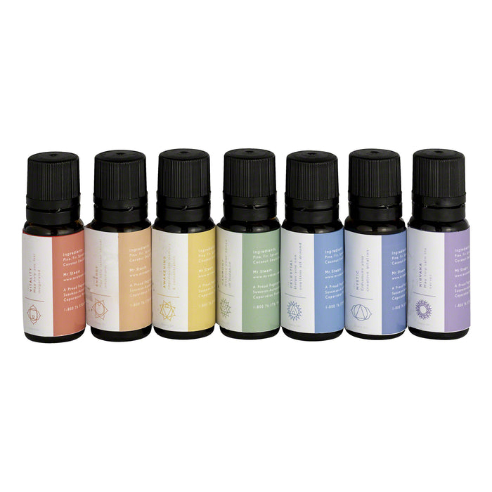 Mr. Steam MS CHAKRA7 Chakra Oil Set