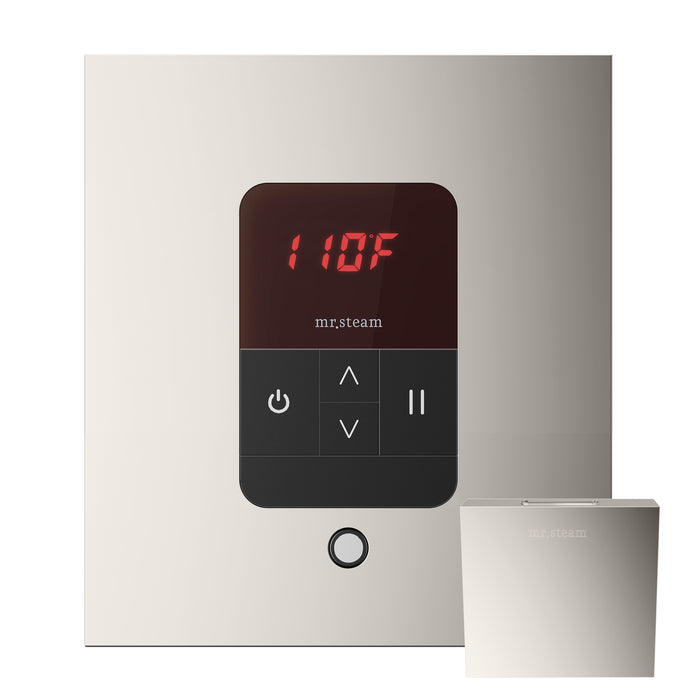 Mr. Steam MSITEMPOSQ-PN iTempo® Square in Polished Nickel