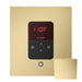 Mr. Steam MSITEMPOSQ-SB iTempo® Square in Satin Brass