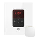 Mr. Steam MSITEMPOSQ-WH iTempo® Square in White