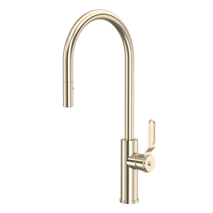 ROHL MY55D1 Myrina Pull-Down Kitchen Faucet with C-Spout