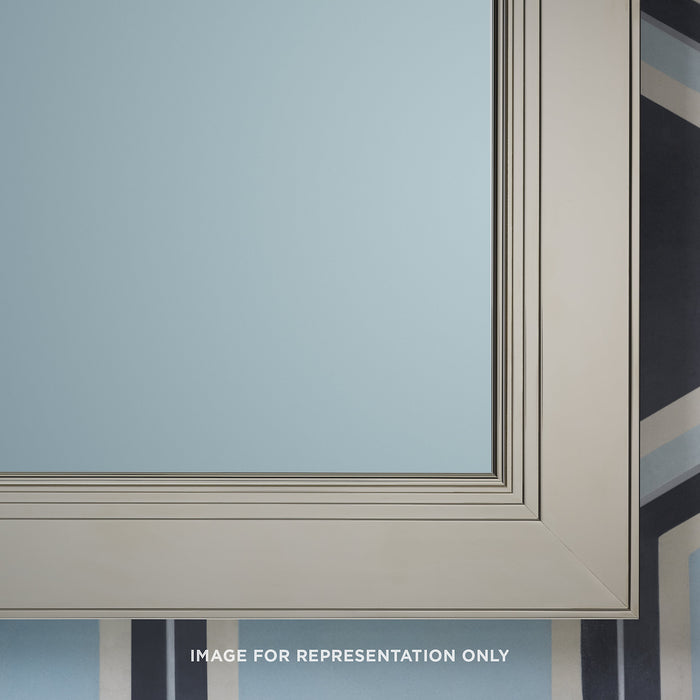Main Line 19-1/4" x 39-3/8" x 6" merion framed cabinet in classic gray interior and chrome finish with reversible hinge (non-handed)