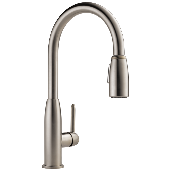 Delta P188103LF Tunbridge Single Handle Kitchen Pull-Down