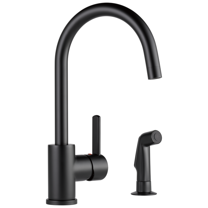 Delta Peerless Precept™: Single-Handle Kitchen Faucet with Spray