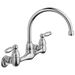 Delta P299305LF Claymore Two Handle Wall Mounted Kitchen Faucet