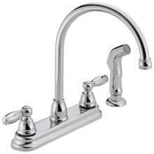 Load image into Gallery viewer, Delta P299575LF Claymore Two Handle Kitchen Faucet
