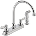 Delta P299575LF Claymore Two Handle Kitchen Faucet