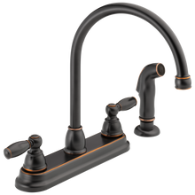 Load image into Gallery viewer, Delta P299575LF Claymore Two Handle Kitchen Faucet
