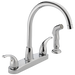 Delta P299578LF Tunbridge Two Handle Kitchen Faucet