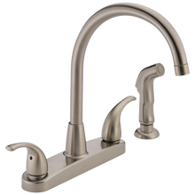 Load image into Gallery viewer, Delta P299578LF Tunbridge Two Handle Kitchen Faucet
