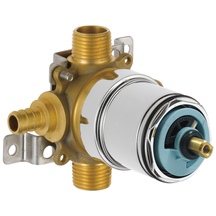 Delta Peerless Core: Tub and Shower Valve Body with Pex Connections