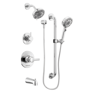 Peerless Precept: ADA tub shower and hand shower