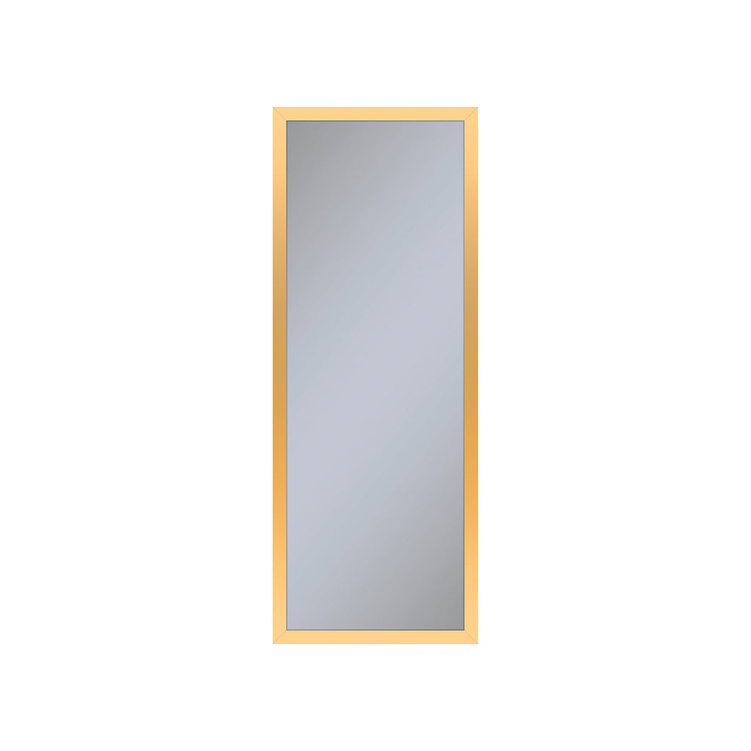 Profiles 11-1/4" x 30" x 4" framed cabinet in matte gold and non-electric with reversible hinge (non-handed)