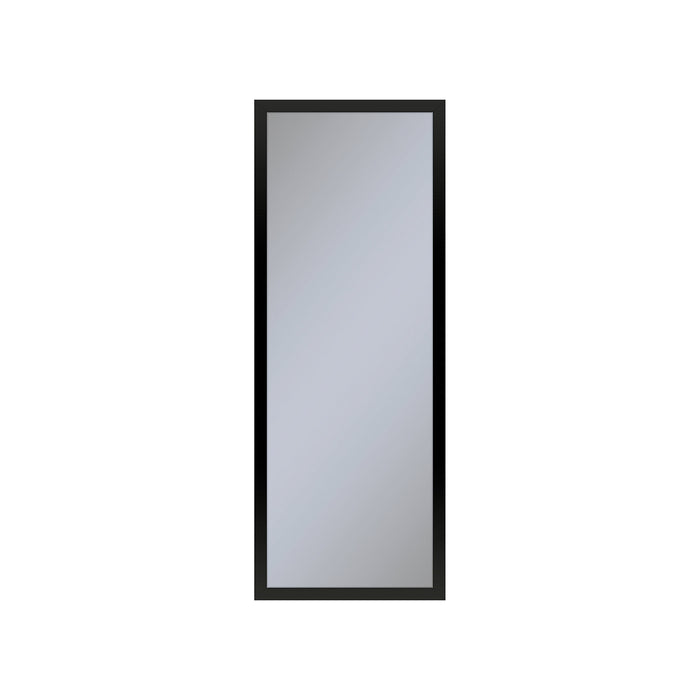 Profiles 11-1/4" x 30" x 6" framed cabinet in matte black and non-electric with reversible hinge (non-handed)