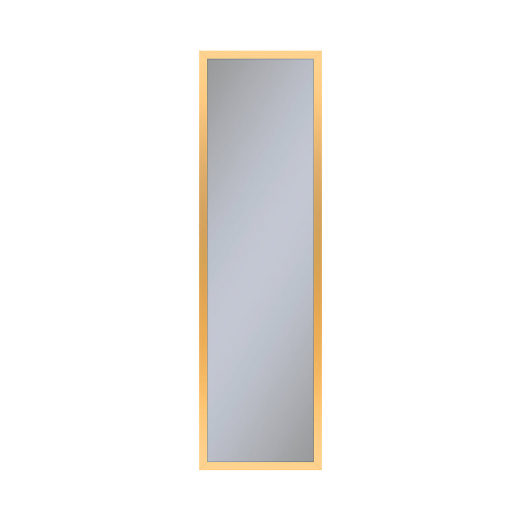 Profiles 11-1/4" x 39-3/8" x 4" framed cabinet in matte gold and non-electric with reversible hinge (non-handed)