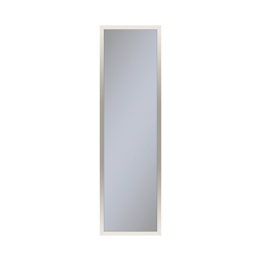 Profiles 11-1/4" x 39-3/8" x 6" framed cabinet in polished nickel and non-electric with reversible hinge (non-handed)