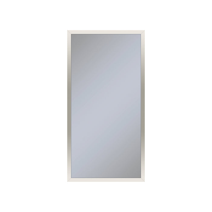 Profiles 15-1/4" x 30" x 4" framed cabinet in polished nickel and non-electric with reversible hinge (non-handed)