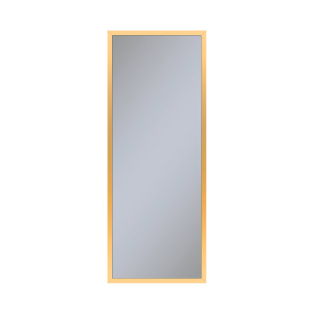 Profiles 15-1/4" x 39-3/8" x 4" framed cabinet in matte gold and non-electric with reversible hinge (non-handed)