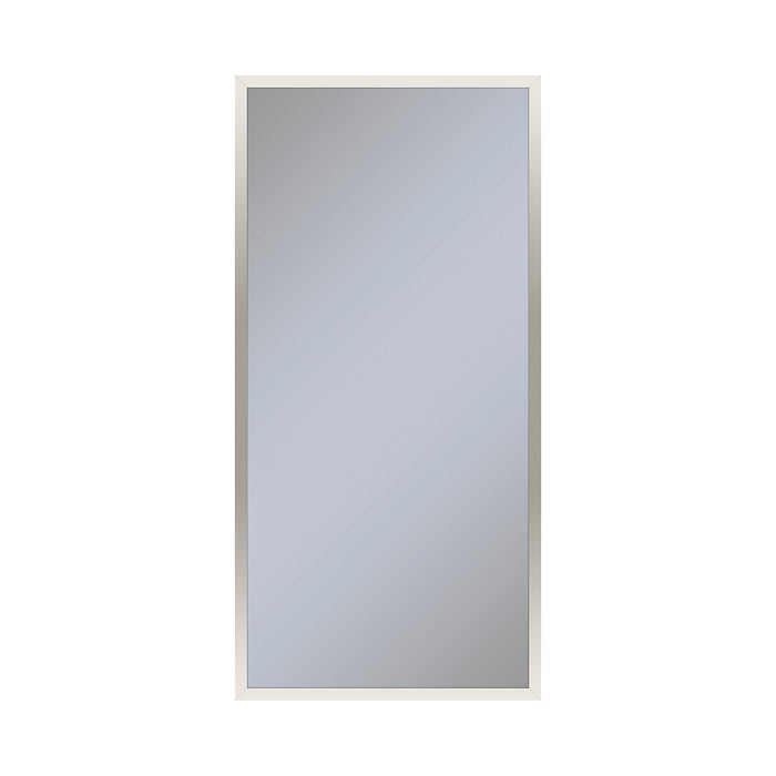 Profiles 19-1/4" x 39-3/8" x 6" framed cabinet in polished nickel and non-electric with reversible hinge (non-handed)