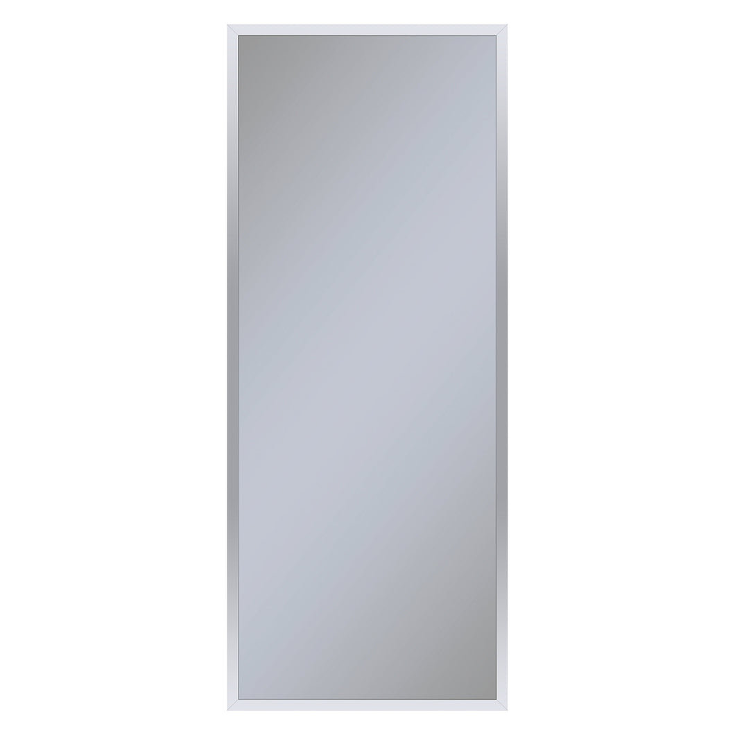Profiles 19-1/4" x 48" x 4" framed cabinet in chrome and non-electric with reversible hinge (non-handed)