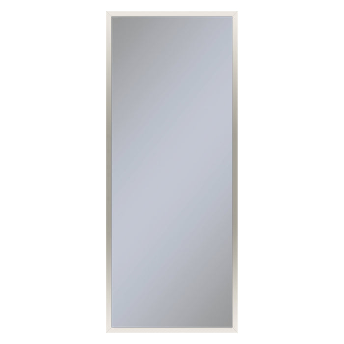 Profiles 19-1/4" x 48" x 4" framed cabinet in polished nickel and non-electric with reversible hinge (non-handed)