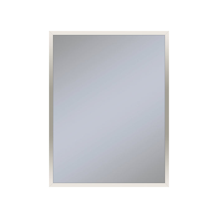 Profiles 23-1/4" x 30" x 4" framed cabinet in polished nickel and non-electric with reversible hinge (non-handed)