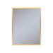 Profiles 23-1/4" x 30" x 6" framed cabinet in matte gold and non-electric with reversible hinge (non-handed)