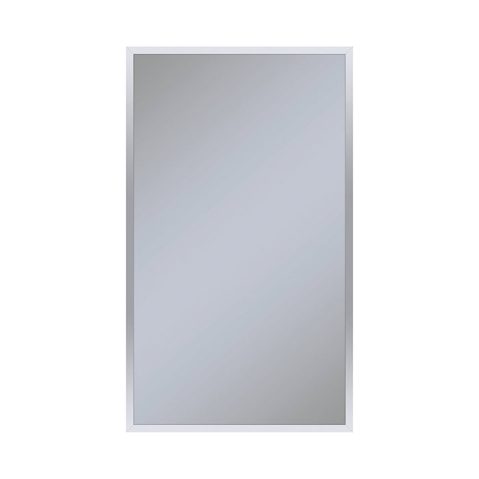 Profiles 23-1/4" x 39-3/8" x 4" framed cabinet in chrome and non-electric with reversible hinge (non-handed)