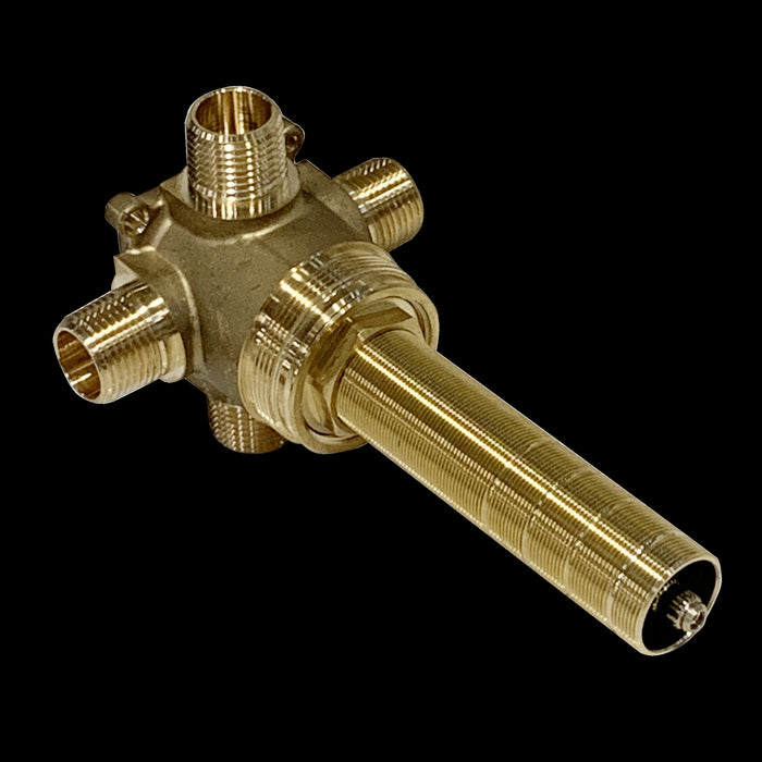 ROHL 4-Port, 3-Way Dedicated Diverter Rough-In Valve