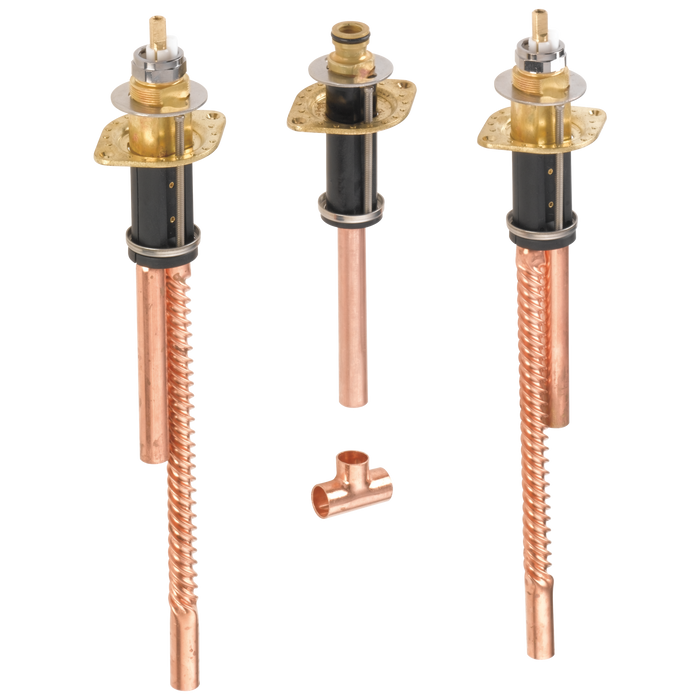 Delta R2707 Classic Two Handle 3 Hole Flexible Mount