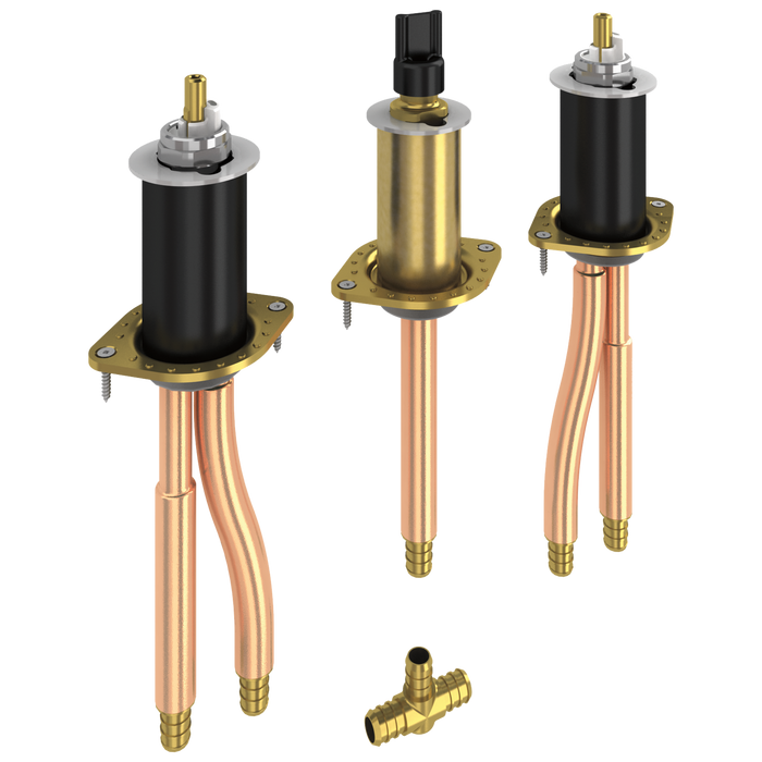 Delta R2707-PX Classic Roman Tub Filler Rough In Valve with PEX Crimp Connection