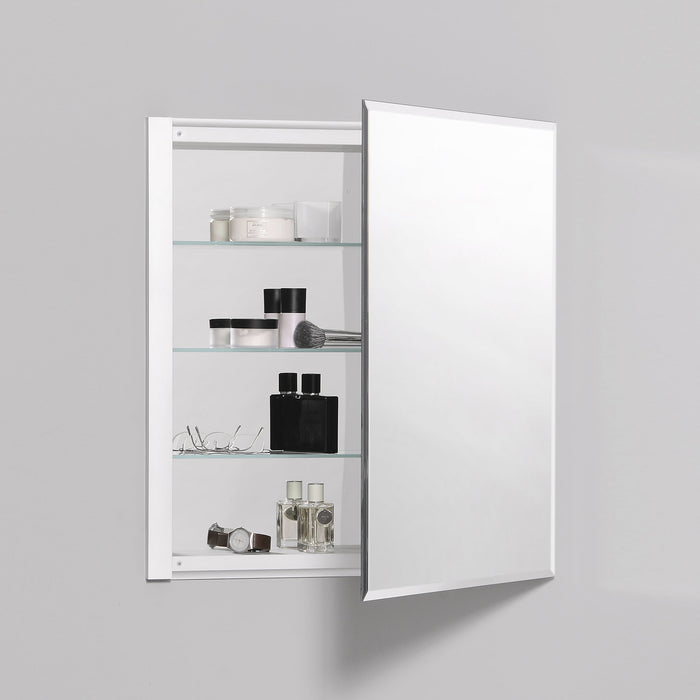 R3 Series 24" x 26" x 4" single door cabinet with bevel edge