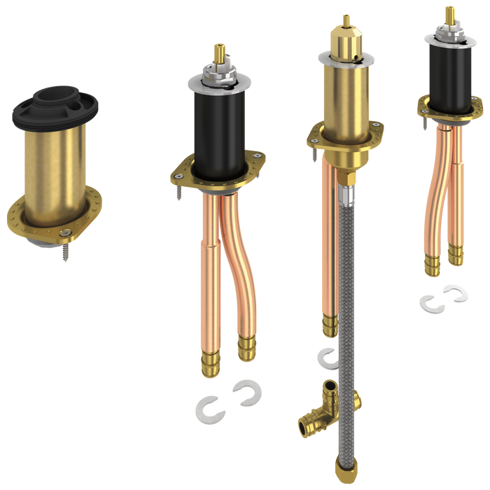 Delta R4707-MF Classic Roman Tub with Hand Shower Rough with Hand Shower- Pex Cold Expansion