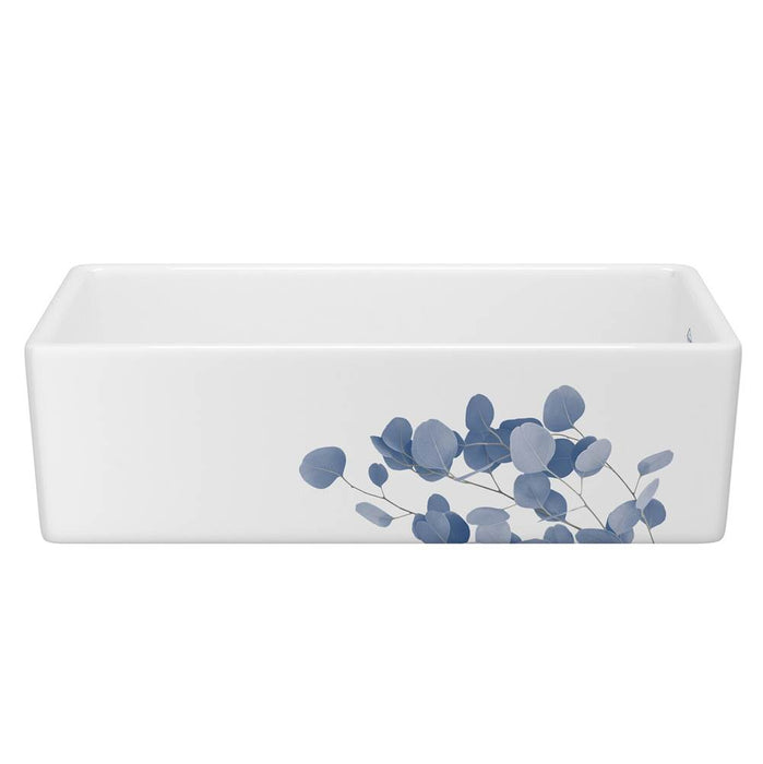 Shaws 18" Shaker Single Bowl Square Fireclay Bar/Food Prep Kitchen Sink