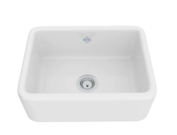 Shaws RC3017 30" Egerton Single Bowl Farmhouse Apron Front Fireclay Kitchen Sink