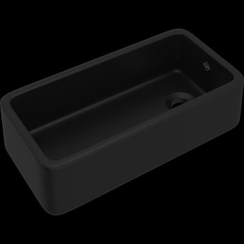 Shaws RC3618 36" Lancaster Single Bowl Farmhouse Apron Front Fireclay Kitchen Sink