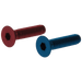 Delta RP12490 Screws - Pair - Red and Blue