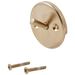 Delta Overflow Plate and Screws - Trip Lever