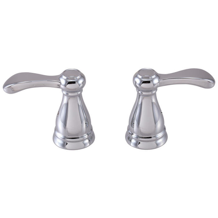 Delta Apex Two Metal Lever Handle Kit with Set Screws