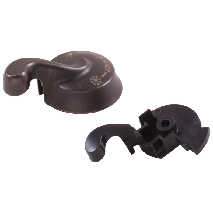 Delta RP48689 Vessona Single Metal Lever Handle - Temperature Knob and Cover