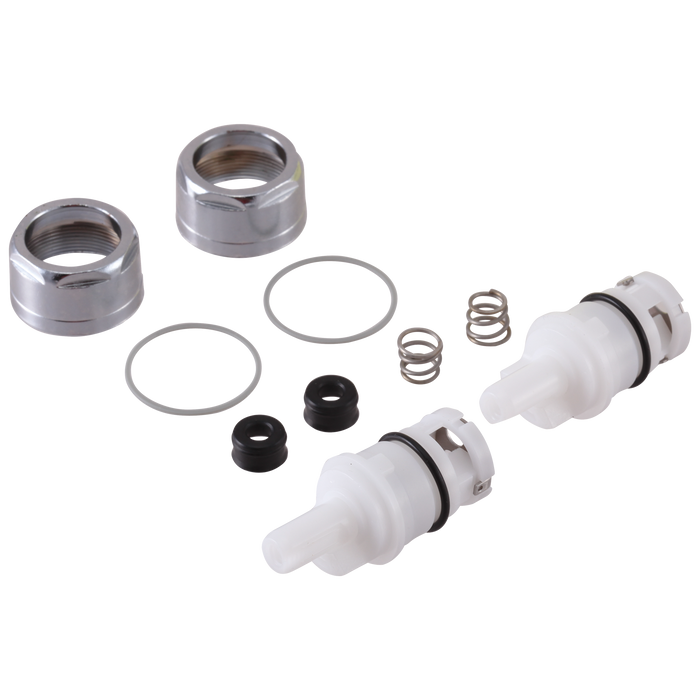 Delta Stem Unit Assembly, Seat and Spring, Bonnet Nut and Washer