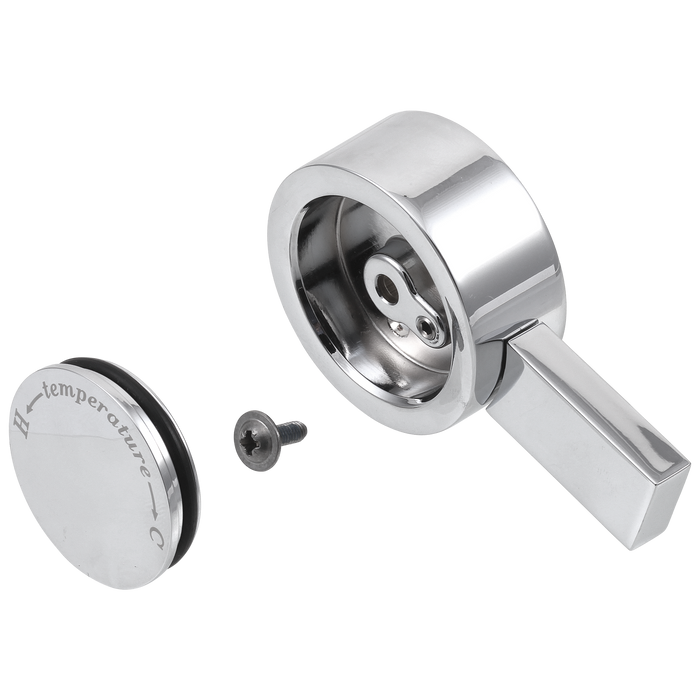 Delta Vero Single Metal Lever Handle - Temperature Knob and Cover