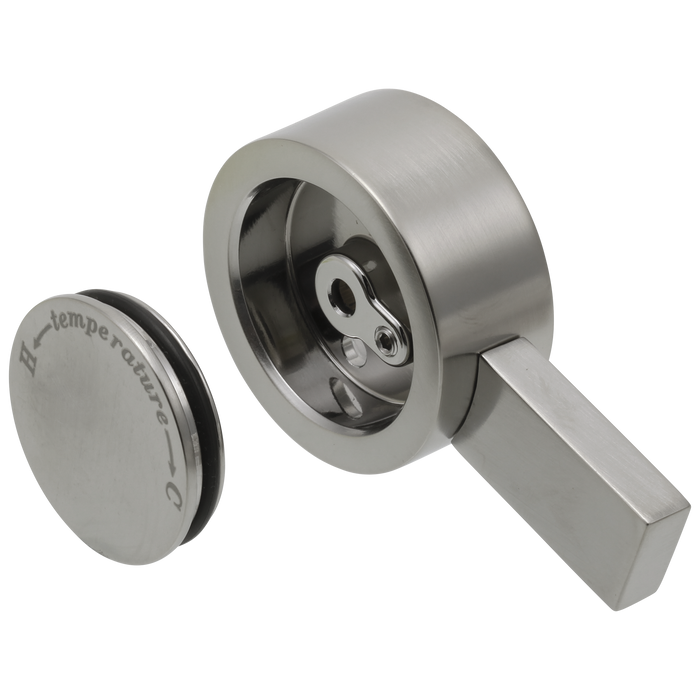 Delta Vero Single Metal Lever Handle - Temperature Knob and Cover