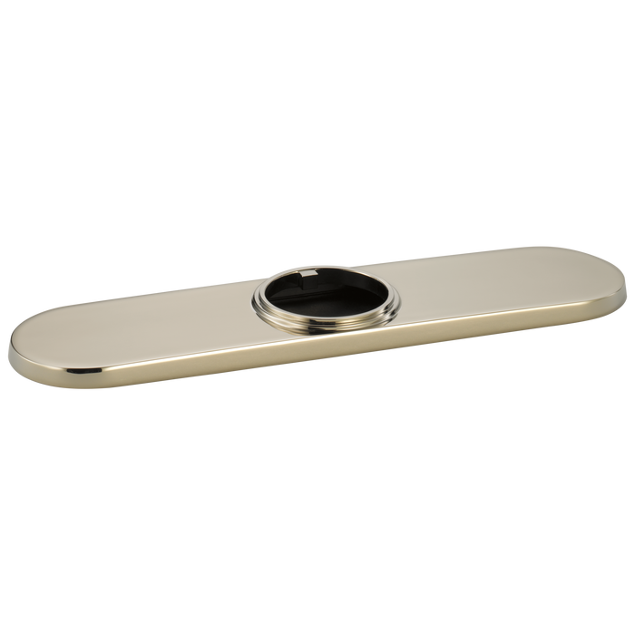 Brizo Artesso: Optional 10" Three Hole Escutcheon
