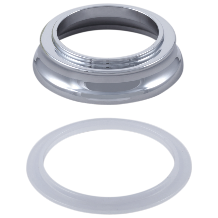 Delta Cassidy Escutcheon with Gasket - 1 Hole Bathroom