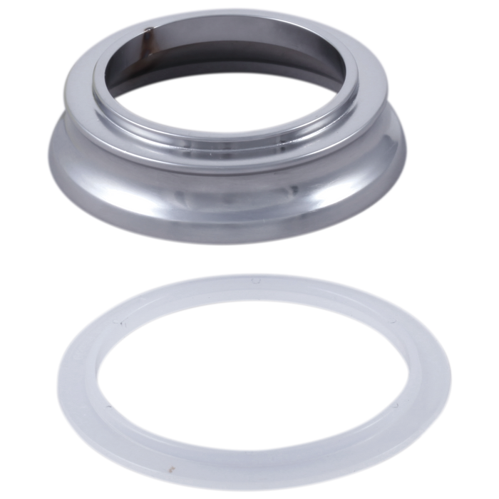 Delta Cassidy Escutcheon with Gasket - 1 Hole Bathroom