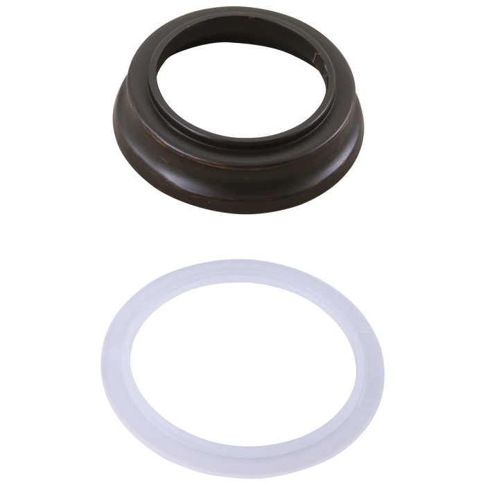 Delta Cassidy Escutcheon with Gasket - 1 Hole Bathroom